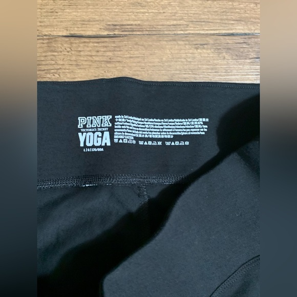 PINK VS RHINESTONE V NECK DOGGIE TSHIRT/ LEGGINGS OUTFIT SET L - Picture 12 of 12